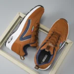 Walking Shoes Men Leather Trendy Outdoor Casual Surface Sneakers Lace-up 2025 New Luxury Design Tennis Shoes for Man – Bild 10