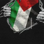 Hot Sale T Shirt for Men Clothing Y2k Streetwear Vintage Funny Gifts Man Clothes Men's T-shirts Palestine Women's T-shirt Tops – Bild 3