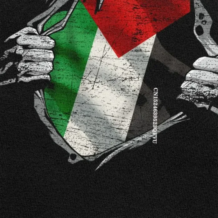 Hot Sale T Shirt for Men Clothing Y2k Streetwear Vintage Funny Gifts Man Clothes Men's T-shirts Palestine Women's T-shirt Tops – Bild 3