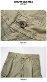 Outdoor Mens Casual Hiking Cargo Fishing Shorts Male Slim Workout Shorts Lightweight Short Pants Summer Quick Drying Work Shorts – Bild 28