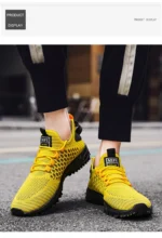 YRZL Men's Running Shoes 2024 Mens Sneakers Shoes Mesh Breathable Outdoor Tennis Walking Gym Shoes for Men Plus Size 40-47 – Bild 21
