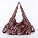 Women Handbags Leopard Bag Top-handle Handbag Fashion Satchel Dumpling Pack Shoulder Bag Tote Bag Hobos Large Purse – Bild 16