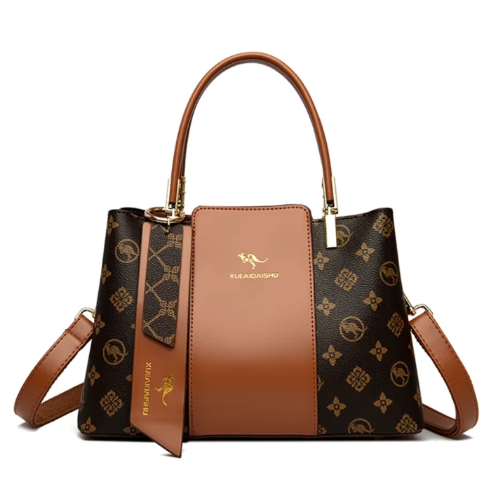 Luxury Handbag Fashion Print Large Capacity Soft Leather Women Shoulder Crossbody Bag Leisure Designer Ladies Purses and Handbag – Bild 11