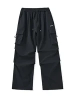 Summer Cargo Pants Men Lightweight Nylon Spandex Ice Silk Cooling Sweatpants Wide Leg Loose Fit Straight Trousers Big Size 8XL – Bild 9
