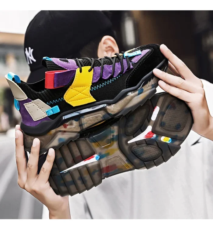Shoes Men Sneakers Male Casual Mens Shoe Tenis Luxury Sneakers Trainer Race Breathable Fashion Loafers Running Shoes for Men New – Bild 27