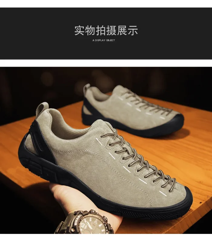 New Outdoor Casual Sports Shoes Hiking Climbing Shoes Large Size Lightweight Men's Shoes Drop Shipping Plus Size Shoes Rubber Ma - Image 20