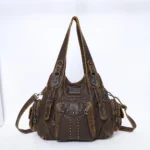Angelkiss Bag Women Fashion Handbags Women Shoulder Bags PU Leather Handbag Female Satchel Big Shoulder Purse Bag bolsa feminina – Bild 5