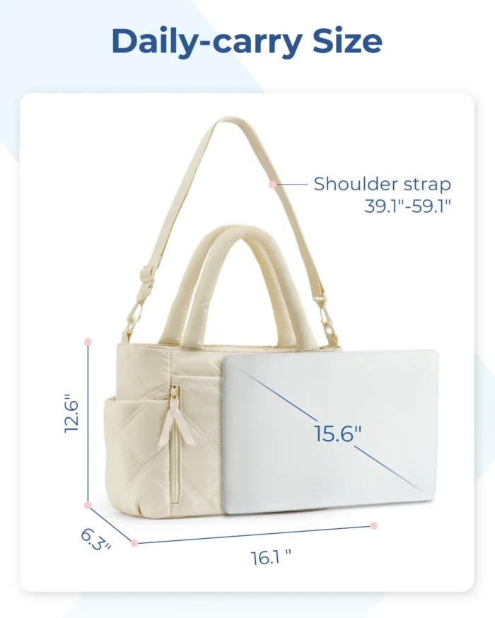 BAGSMART Commuting Women's Bag Function Crossbody Shoulder Bag Large Capacity Multi Female Student Tote Handbag – Bild 6