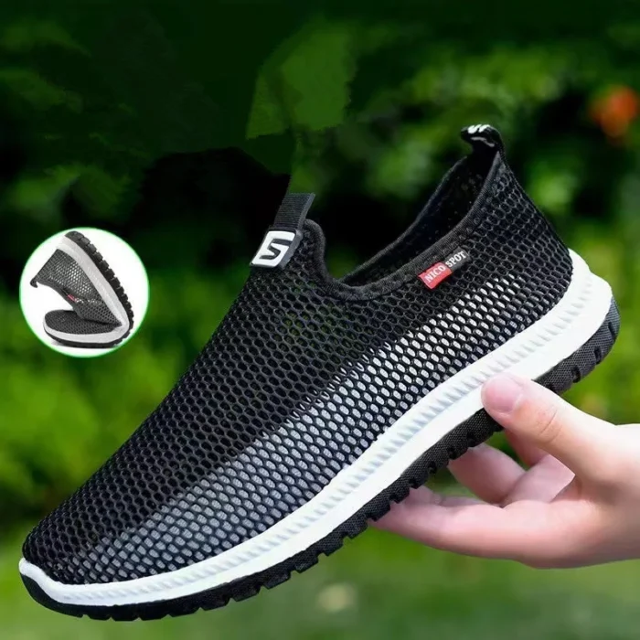 Hot Sale Summer Walking Shoes Men Sneakers Sport Lightweight Casual Hiking Shoes Men Breathable Aqua Shoes Man Outdoor Footwear – Bild 2