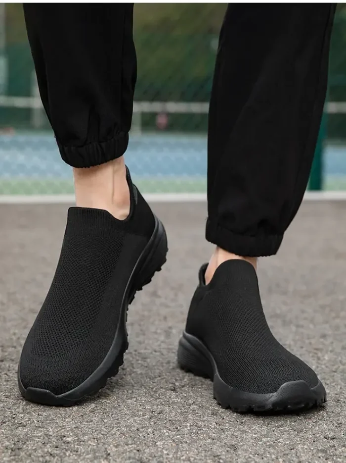 Outdoor Anti Slip Walking Men Shoes Summer Casual Sports Shoes Fashionable and Breathable Tennis Shoes Wide Foot Socks  Sneakers – Bild 31