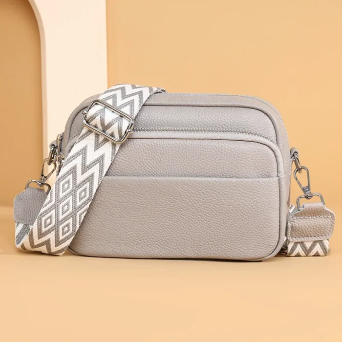 Genuine Leather Women's Handbags Luxury Brand Female Soft Cowhide Shoulder Crossbody Bags Wallet Fashion Girl's Tote Sac A Main - Image 1