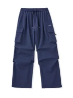 Summer Cargo Pants Men Lightweight Nylon Spandex Ice Silk Cooling Sweatpants Wide Leg Loose Fit Straight Trousers Big Size 8XL – Bild 7
