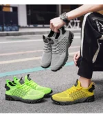 YRZL Men's Running Shoes 2024 Mens Sneakers Shoes Mesh Breathable Outdoor Tennis Walking Gym Shoes for Men Plus Size 40-47 – Bild 13