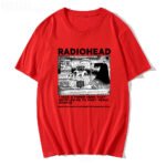 Radiohead T Shirt Men Vintage Classic Tees North America Tour Rock Boy Camisetas Hombre Hip Hop Unisex 100%Cotton Oversized Tops - Image 19