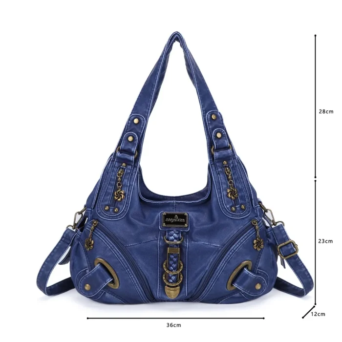 Women Handbags Leopard Bag Top-handle Handbag Fashion Satchel Dumpling Pack Shoulder Bag Tote Bag Hobos Large Purse – Bild 21