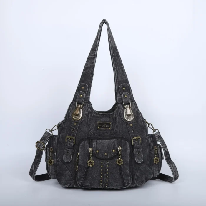 Angelkiss Bag Women Fashion Handbags Women Shoulder Bags PU Leather Handbag Female Satchel Big Shoulder Purse Bag bolsa feminina – Bild 4