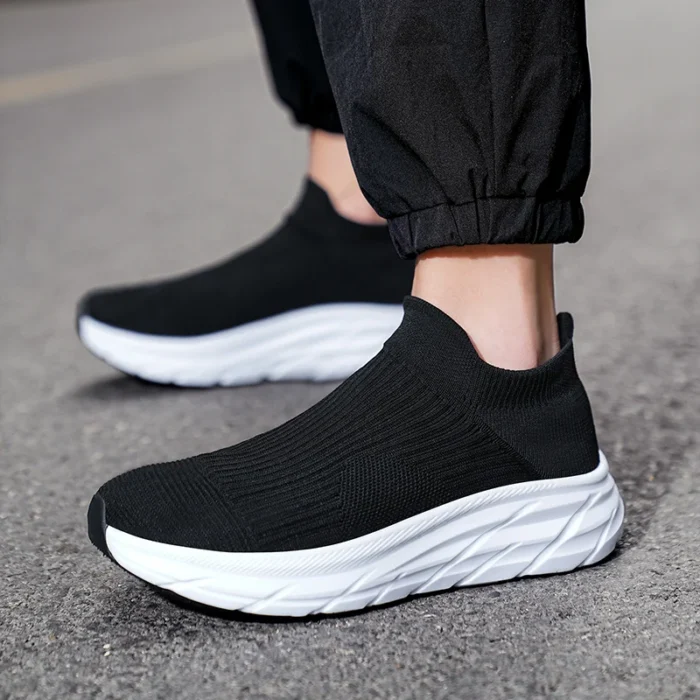 MAEDEF Men's Running Shoes Lightweight Breathable Mesh Elastic Comfortable Durable Fashion Casual  Hot Selling  Sports Sneakers – Bild 3