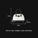 Sanrio Hello Kitty Shell Shoulder Bag Classic Pillow Crossbody Bag for Women Girl Black and White Series Luxury Designer Handbag – Bild 5