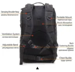 30/50L Tactical Backpacks For Man Hking Outdoor Survival  Bags 3P Assault Pack EDC Molle Pack For Trekking Hunting Bag – Bild 22