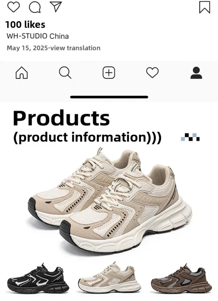 Comfortable Men's Casual Running Shoes Summer New Style Dad Shoes Breathable Hollow out Design Sporty Trendy All Season Shoes - Image 10