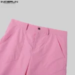 2024 Men's Pants Mesh Patchwork Tie Dye Transparent Joggers Trousers Men Pockets Streetwear Fashion Casual Pants S-5XL INCERUN – Bild 4
