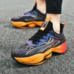New Men's Breathable Sneakers Mesh Ultra-light Men's Carbon Sneakers Students Marathon Jogging Shoes Luxury Training Shoes 45 – Bild 4