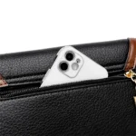 Solid Color High Quality Leather Small Shoulder Bagsfor Women 2024 New Messenger Bags with StrapDesigner Crossbody Bag Sac AMain – Bild 32