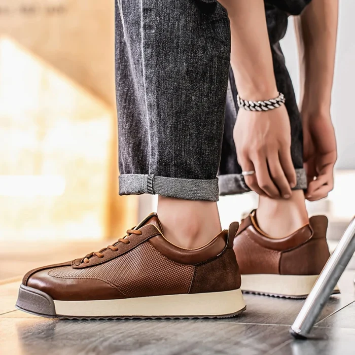 Men shoes Sneakers Male tenis Luxury shoes Mens casual Trainer Race Breathable fashion loafers running Shoes for men - Image 2