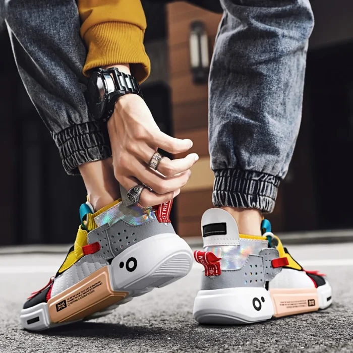 Shoes men Sneakers Male casual Mens Shoes tenis Luxury shoes Trainer Race Breathable Shoes fashion loafers running Shoes for men – Bild 3