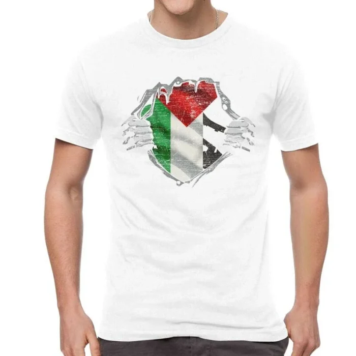Hot Sale T Shirt for Men Clothing Y2k Streetwear Vintage Funny Gifts Man Clothes Men's T-shirts Palestine Women's T-shirt Tops – Bild 6