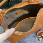 Real Leather Cowhide Women Boston Bag Vintage Tote Handbag Office Ladies Casual Single Shoulder Bag Zipper Crossbody Pillow Bags – Bild 16