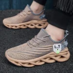 YRZL Men Sports Running Black Jogging Shoes Casual Sneakers Outdoor Breathable Mesh Women Light Shock-absorption Sneakers Men – Bild 17