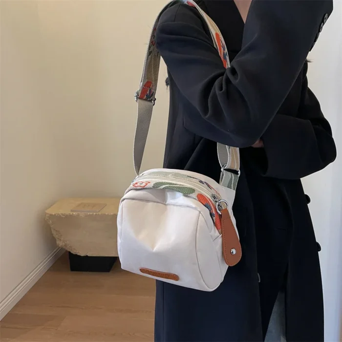 Fashion Crossbody Bags For Women Oxford Cloth Pillow Shell Shoulder Bag Large Capacity Travelling Casual Street Small Fabric Bag - Image 14