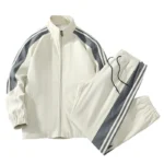 Spring Summer Men's Tracksuit Running Jogging Men Athletic Sports Fitness 2 Pieces Sets Jacket+pants Breathable Fishing Suits