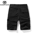 2025 Summer Men Shorts Loose Multi-Pocket Overalls Shorts men Cotton Comfortable Button Outdoor Casual Sports Beach Pants Tops – Bild 5