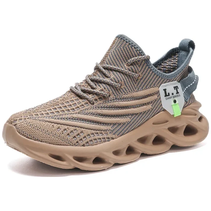 YRZL Men Sports Running Black Jogging Shoes Casual Sneakers Outdoor Breathable Mesh Women Light Shock-absorption Sneakers Men – Bild 9