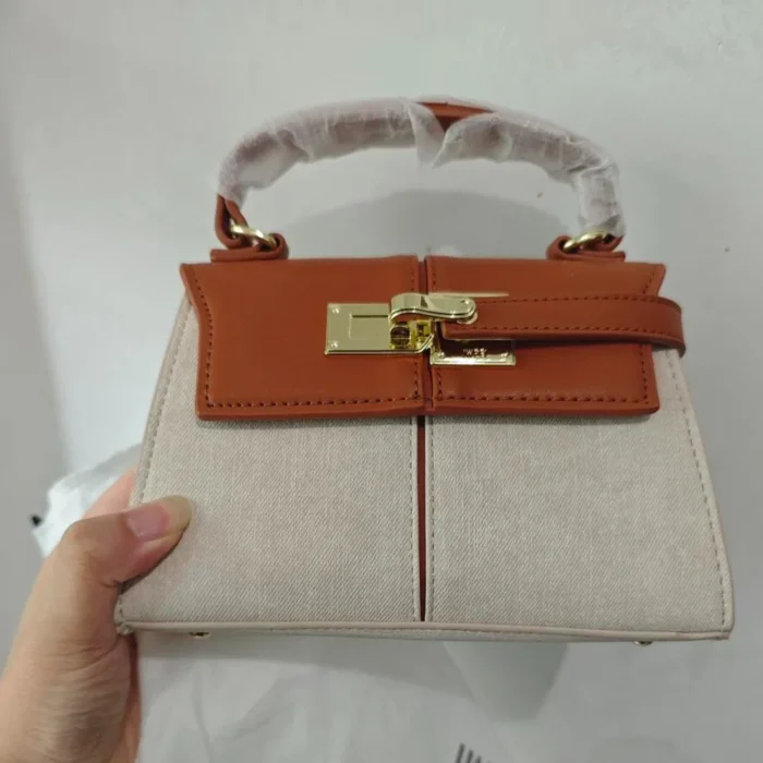 2025 Trapezoidal Leather Women's Bag Versatile Fashion Niche Handbag Top-handle Bags на сумки плечо кожаная sac de luxe femme – Bild 6