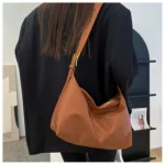 Vintage Pillow Design PU Leather Boston Handbag for Women Casual Large Capacity Shoulder Crossbody Bags Fashion Shopper Totes – Bild 26
