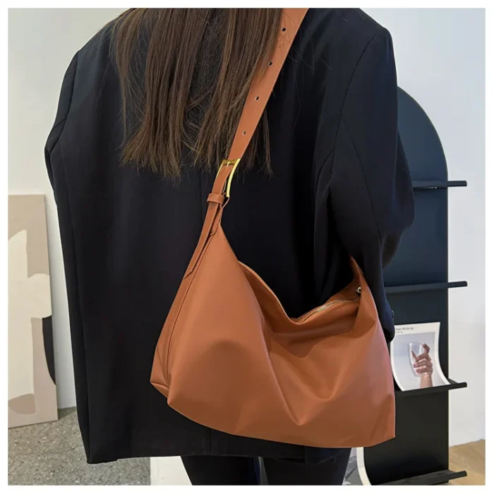Vintage Pillow Design PU Leather Boston Handbag for Women Casual Large Capacity Shoulder Crossbody Bags Fashion Shopper Totes – Bild 26