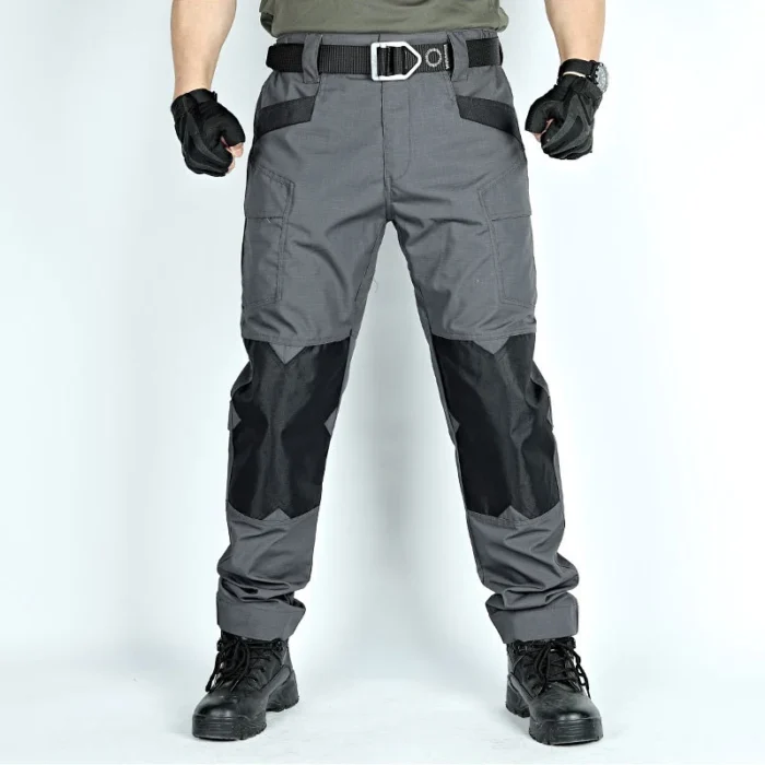 Camouflage Men Pants Tactical Cargo Pants Splash-Proof Men's Trousers Anti-Tear Multi-Pockets Outdoor Hiking Working Pant New – Bild 9