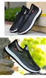 Hot Sale Summer Walking Shoes Men Sneakers Sport Lightweight Casual Hiking Shoes Men Breathable Aqua Shoes Man Outdoor Footwear – Bild 10
