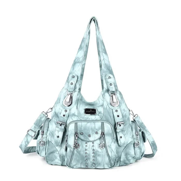 Angelkiss Bag Women Fashion Handbags Women Shoulder Bags PU Leather Handbag Female Satchel Big Shoulder Purse Bag bolsa feminina – Bild 26
