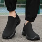 Outdoor Anti Slip Walking Men Shoes Summer Casual Sports Shoes Fashionable and Breathable Tennis Shoes Wide Foot Socks  Sneakers – Bild 2