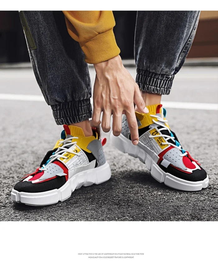 Shoes men Sneakers Male casual Mens Shoes tenis Luxury shoes Trainer Race Breathable Shoes fashion loafers running Shoes for men – Bild 27