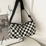 Fashion Trend Large Capacity Shoulder Bag The New Korean Version of The Cross-shoulder Boston Bag Fashion Pillow Bag