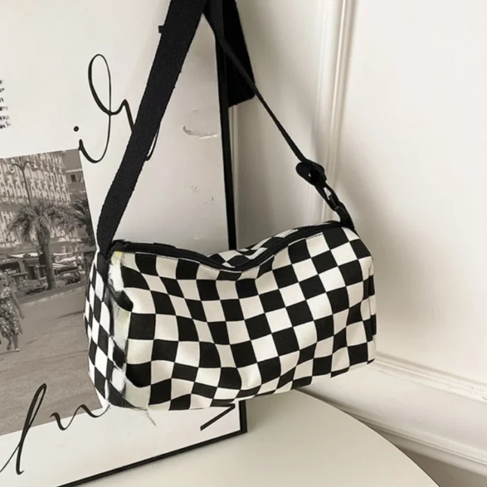 Fashion Trend Large Capacity Shoulder Bag The New Korean Version of The Cross-shoulder Boston Bag Fashion Pillow Bag – Bild 1