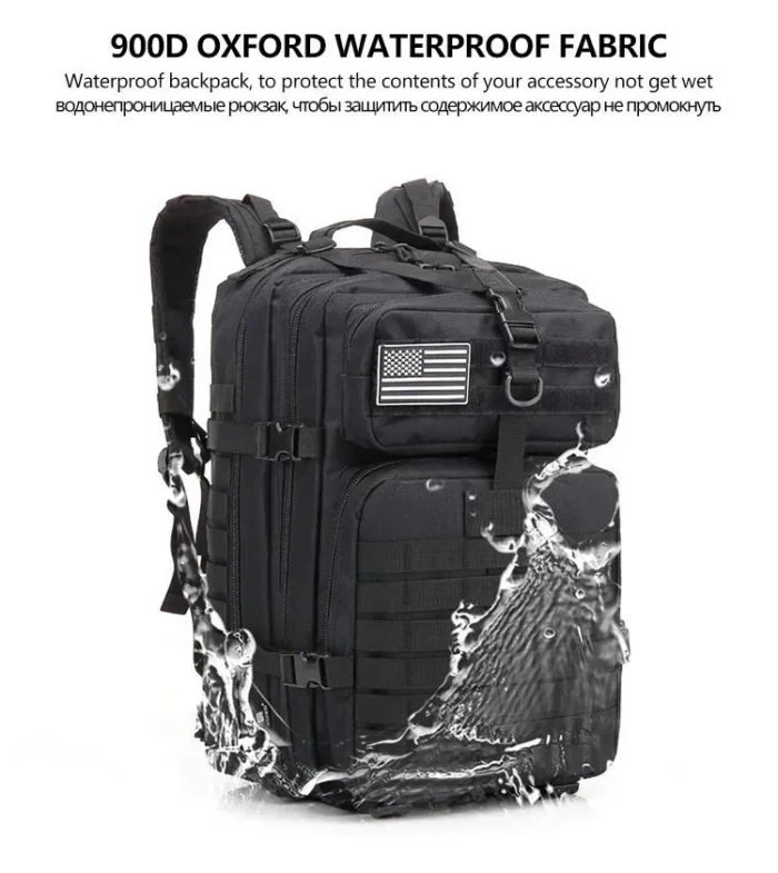 30/50L Tactical Backpacks For Man Hking Outdoor Survival  Bags 3P Assault Pack EDC Molle Pack For Trekking Hunting Bag – Bild 25