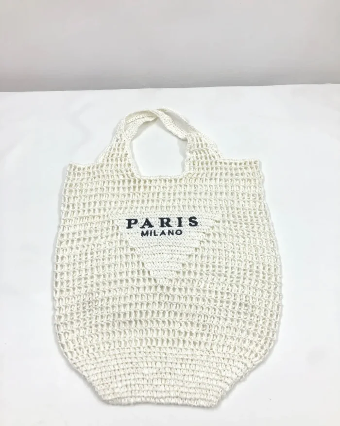 Luxury Design Women Plaited Raffia Straw Bag Large Capacity Casual Tote Handbag Hollow Summer Beach Vacation Shoulder Bag – Bild 6