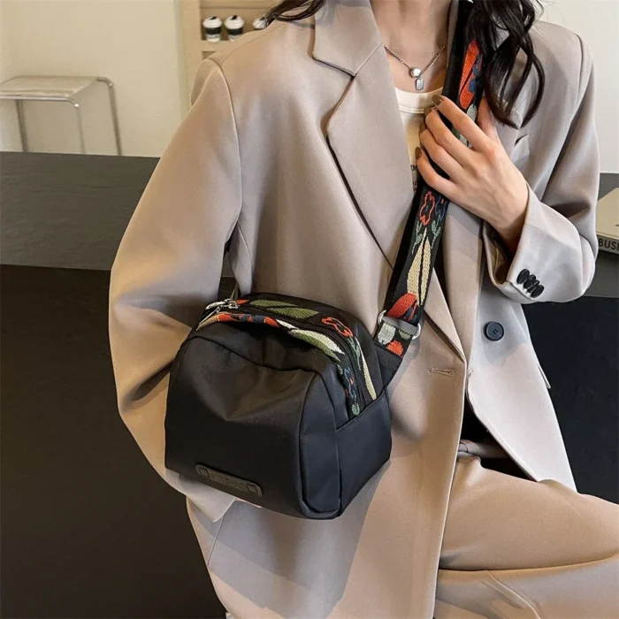 Fashion Crossbody Bags For Women Oxford Cloth Pillow Shell Shoulder Bag Large Capacity Travelling Casual Street Small Fabric Bag - Image 16