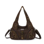 Women Handbags Leopard Bag Top-handle Handbag Fashion Satchel Dumpling Pack Shoulder Bag Tote Bag Hobos Large Purse – Bild 15